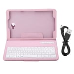 Tablet Keyboard Case,Wireless Bluetooth Keyboard Cover for Sumsung Tab A 10.1 T580 designed for the Samsung Galaxy Tab A 10.1" T580 tablet,supports for Android system(Pink)
