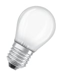 Klotlampa led frostad 4w osram