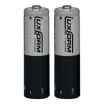 LUXFORM Solcellebatterier Luxform Nimh Aa 2-Pakk