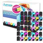 40 cartouches compatibles pour HP Photosmart C6180 All-in-One Printer Type Jumao +Fluo offert
