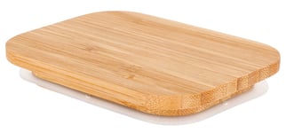 Clas Ohlson Bambulock, matlåda glas