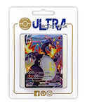 Dracaufeu VMAX SV107 Full Art Shiny Chromatique - Ultraboost X Epée et Bouclier 4.5 Destinées Radieuses - Coffret de 10 Cartes Pokémon Françaises