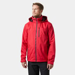 Helly Hansen Men’s Crew Hooded Sailing Jacket 2.0 Red S