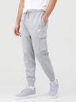 Nike Sportswear Club Fleece Cargo Joggers - Dark Grey, Dark Grey, Size 2Xl, Men