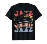 Jazz Groovy Piano Player Piano Lover Pianist T-Shirt