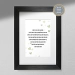 When I Say I Love You More Quote Print - Love Quote | Romantic Print | Quote About Love Print Only A4