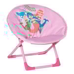 Hopfällbar Rosa Campingstol för Barn Ø50x49 cm