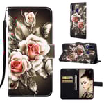 Plånboksfodral Huawei P Smart 2019  – Rosor