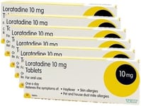 Loratadine Hayfever & Allergy Relief Tablets, 10mg, 6 Months Supply (30x6), GSL