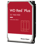WD Red Plus 6TB NAS 3.5" Internal Hard Drive - 5400 RPM Class, SATA 6 Gb/s, CMR, 64MB Cache