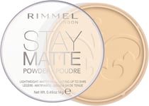 Rimmel Stay Matte Pressed Powder, Transparent, 14G