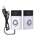 Trådlös tvåvägs intercom med inbyggd högtalare, åtkomstkontrollsystem, upp till 6 månaders standby 100*60*14.8mm