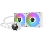 Thermaltake AIO 240mm TH240 V2 ULTRA ARGB All In One CPU Water Cooler - White