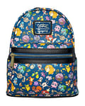 Loungefly x Pokemon First Generation Printed Mini Backpack, Navy, One Size