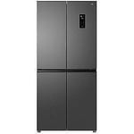 TCL RP470CSF0UK French Style Total No Frost Fridge Freezer - Dark Silver