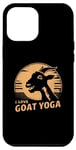 iPhone 14 Plus Funny Goat Yoga Squad Warrior I Love Goat Yoga Case