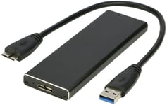 Macbook Air 17+7pin SSD to USB 3.0 - Hårddiskkabinett