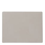 LIND dna - Leather Serene rectangle bordbrikke 26x34 cm cream