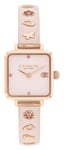 Coach 14504309 Women's Cass (22mm) Pink Square Dial / Pink Watch