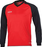 Mitre Men Cabrio Football Match Day Shirt - Scarlet/Black, Small