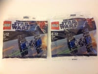 Lego Star Wars Set 8028 2 Sets Tie Fighter Factory Sealed Bagged Set X 2