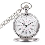 Herrar Fickur - Retro Snygg Fickur - Fickur för Män Silver [fw Silver 4.5*4.5cm