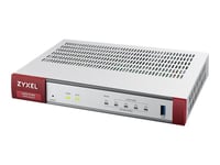 Zyxel ZyWALL USG FLEX 50 - Firewall - 350 Mbps, VPN, recommandé pour un maximum de 10 utilisateurs - 1GbE - géré par le Cloud
