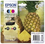 Genuine Epson 604XL CMYK Pineapple Ink Cartridge XP-4200 XP-4205 WF2910DWF T10H6