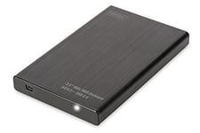 DIGITUS DA-71104 - Boitier externe - 2.5" - SATA 3Gb/s - USB 2.0 - noir