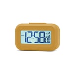 Acctim, Digital, Bedside, Mini Alarm Clock, Mustard, One Size