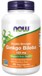 NOW Ginkgo Biloba Double Strength 120 mg 200 vcap