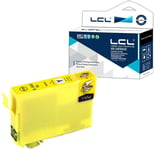 LCL Compatible Cartouche d'encre 502 XL 502XL C13T02W44010 (1 Jaune) Remplacement pour Epson suivants XP-5100 XP-5105 WF-2860 WF-2865
