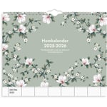 Väggkalender Burde 1825 Hemblad 25-26 A4