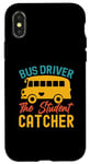 Coque pour iPhone X/XS Chauffeur de bus The Student Catcher - Chauffeur de bus scolaire