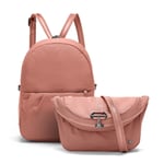 Pacsafe CX 2 in 1 Anti Theft Convertible Backpack & Crossbody Bag - ROSE