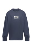 Lk-L/S Knit Top Navy Converse