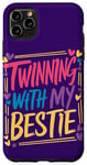 Coque pour iPhone 11 Pro Max Twinning Avec Ma Meilleure Amie - Twin Matching