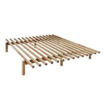 Inside75 Sommier futon PACE BED pin naturel couchage 180 cm