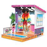 BLADEZ Barbie Pop Up Party House, Make Your Own/Build Your Own Pool Party, Barbie Fashion playset for kids, Customisable store with reusable stickers, Creative Maker Kitz by Bladez Toyz