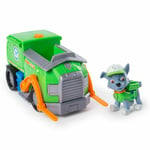 PAW Patrol Rocky’s Transforming Recycle Truck with Pop-out Tools and Moving Fork