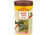 sera Catfish Chips Nature, Akvariumfisk, Torr fiskmat, Tabletter, Vitamin A, Vitamin B1, Vitamin B2, Vitamin C, Vitamin D3, Vitamin E, Stor, 31,2%