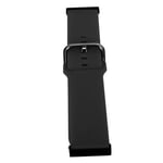Silicone Smartwatch Band Replacement Watch Strap For Suunto7(Black ) GGM