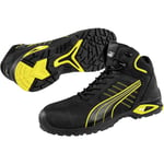PUMA Safety Amsterdam Mid 632240-46 Chaussures montantes de sécurité S3 Pointure (EU): 46 noir, jaune 1 pc(s) Q927462