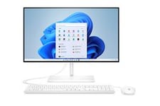 PC tout en un HP All-in-One 24-ck0000nf 23,8" Intel Core i5-12400T 8 Go RAM 512 Go SSD Blanc étoilé