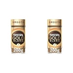 Nescafé Gold Blend Smooth Instant Coffee, 200g (Pack of 2)