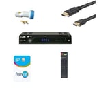 SERVIMAT SIRIUS HD : Récepteur numérique Fransat +HDMI+CARTE FRANSAT + LNB -HD ME