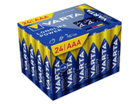 Varta Aaa-Batteri Varta Longlife Power Aaa Cube Pack24 Alkali-Mangan 1,5 V 24 St