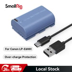SmallRig LP-E6NH 2400mAh Camera Battery for Canon USB-C Rechargeable Battery