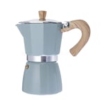 lamta1k Coffee Maker,Aluminum Italian Style Espresso Coffee Maker Percolator Stove Top Pot Kettle - Lake Green 300ml