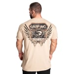 Gasp Utility Street Tee S Washed Desert
